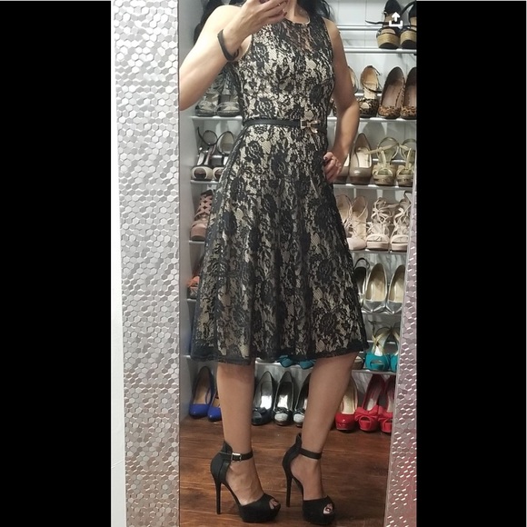 Joyce Leslie Dresses & Skirts - Like NEW FIT & FLARE LACE DRESS